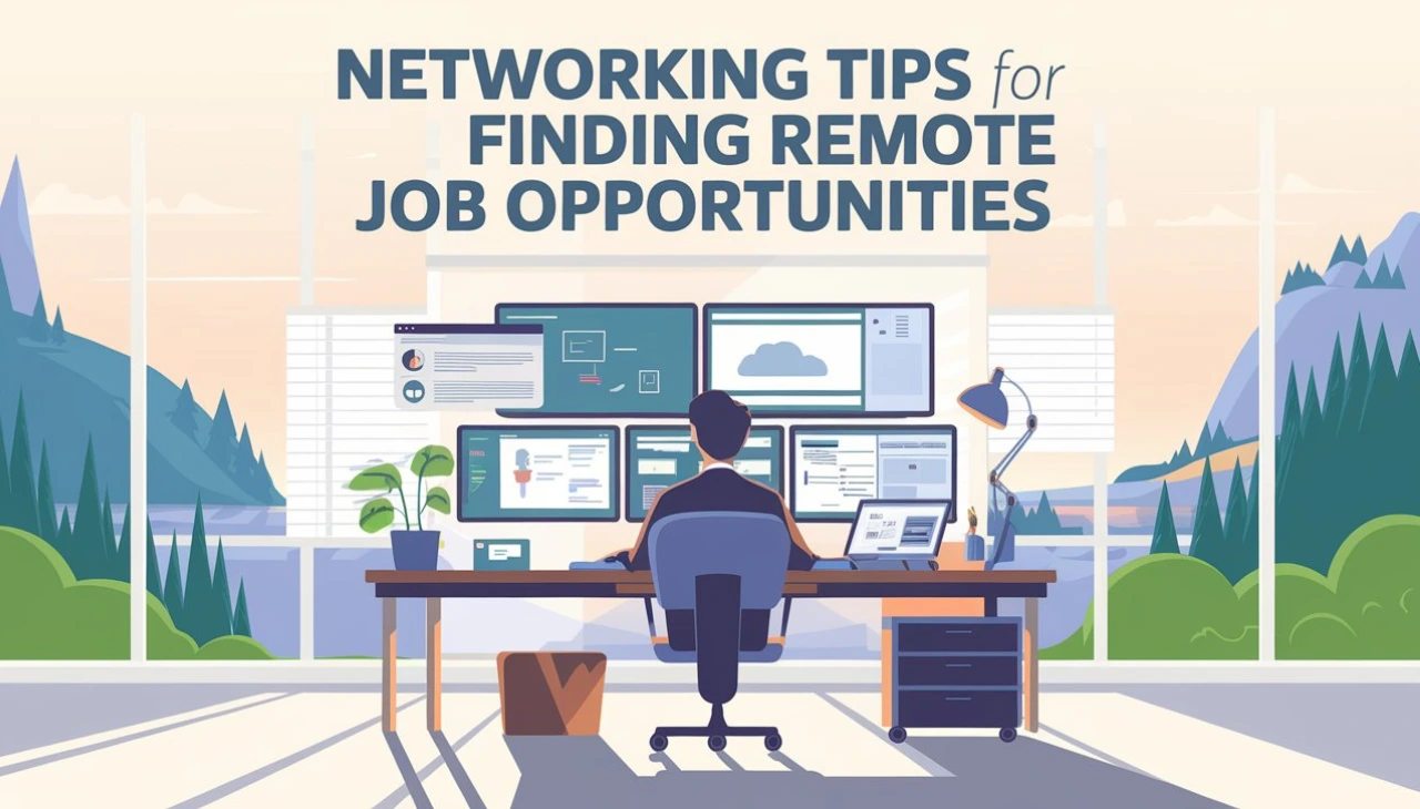 Networking Tips for Finding Remote Job